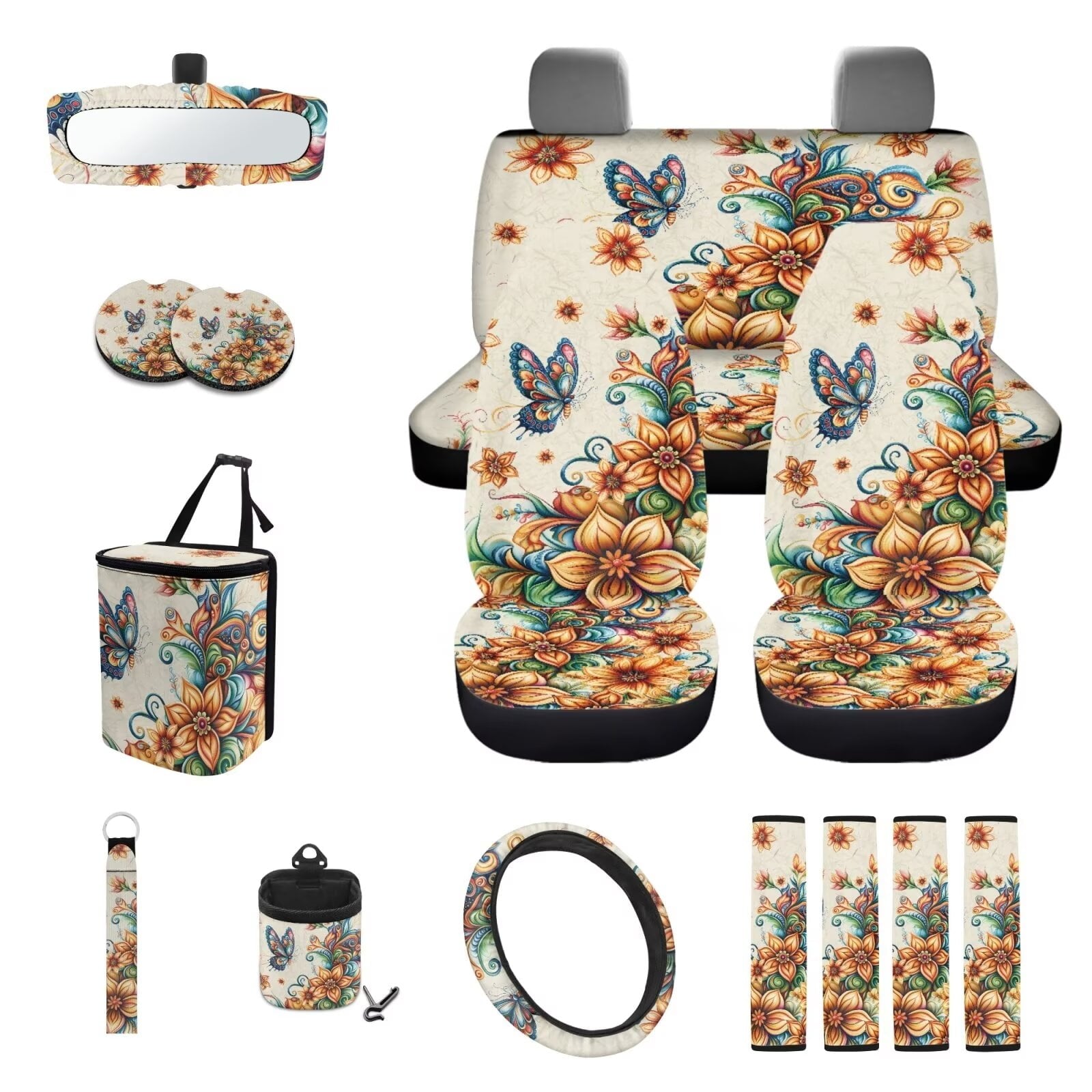 Motivo™ KUIFORTI Sunflower Car Seat Covers