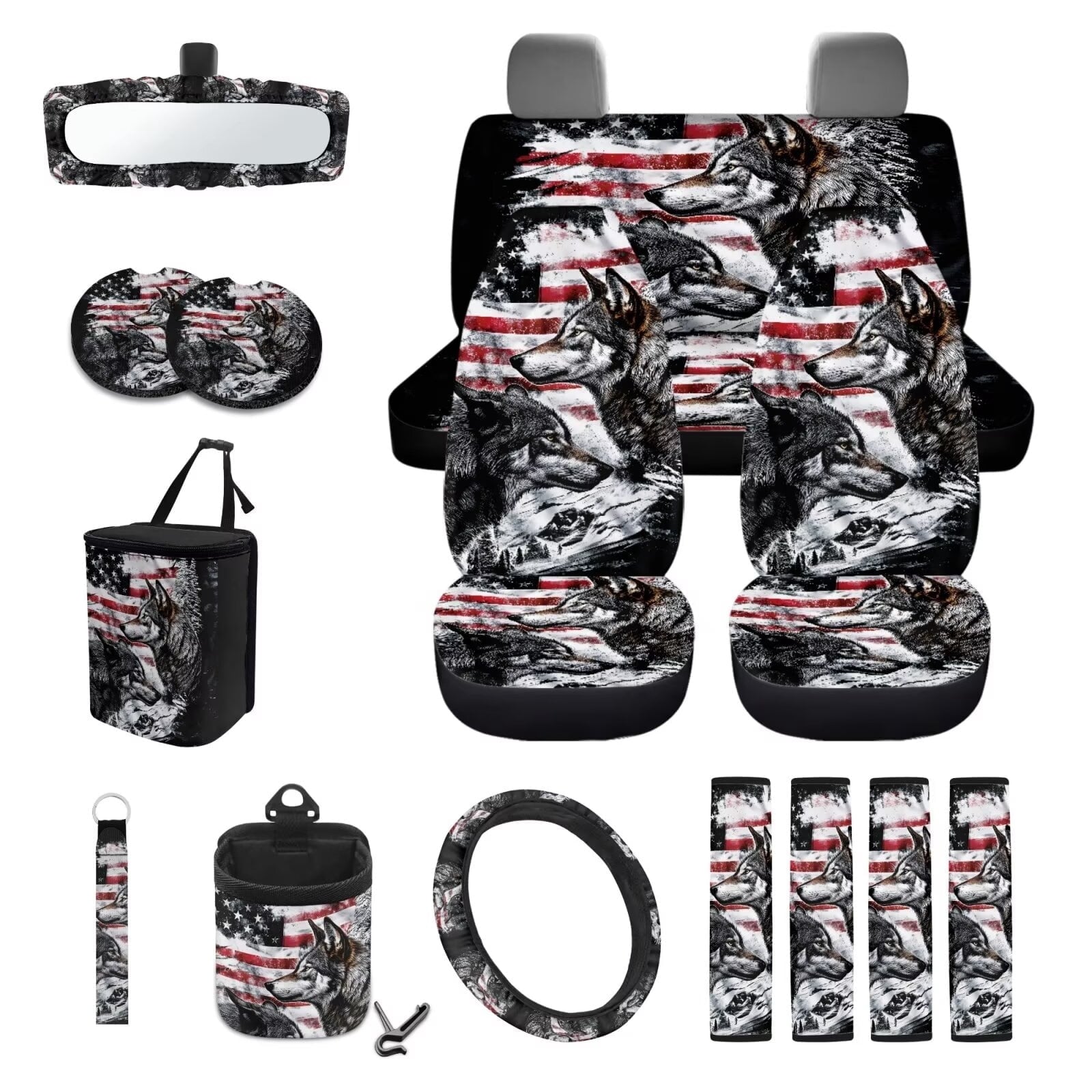 Motivo™ KUIFORTI American Flag Car Seat
