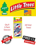 Little Trees 67068 Fresh Shave Hanging Air Freshener for Car & Home 48 Pack!