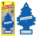 Magic Tree Little Trees Car Home Air Freshener Freshner Smell Fragrance Aroma Scent - NEW CAR (48 Pack)