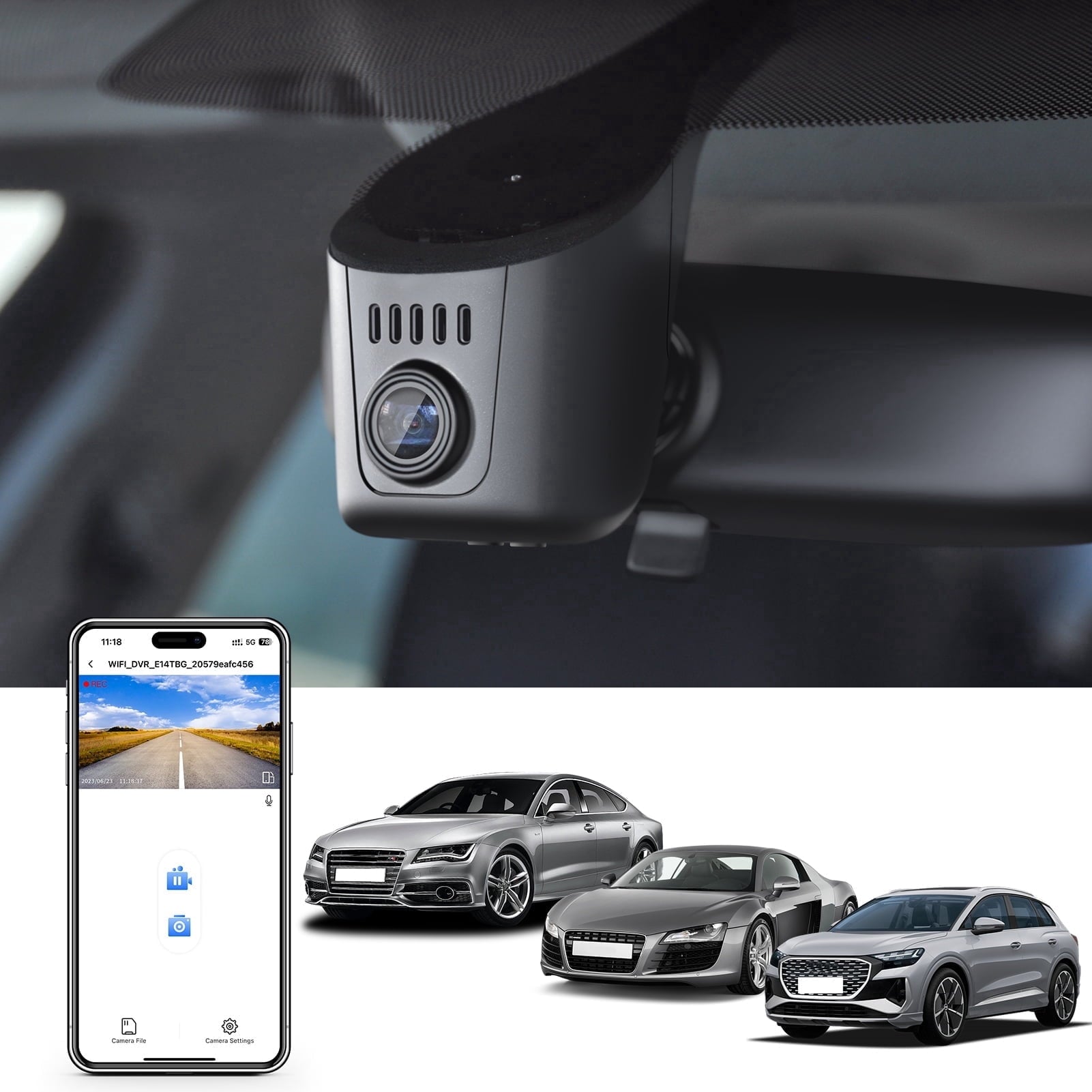 Motivo™ Mangoal 4K Dash Cam Custom