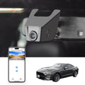 Mangoal 4K Dash Cam Custom Fit for Ford Mustang S550 2015-2021(No a Big Cover), EcoBoost Premium Convertible GT Premiun Mach Fastback (Model B), OEM Look, WiFi & App, GPS, 64GB Card