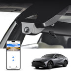 Mangoal 4K Dash Cam Starvis Sensor Custom Fit for Toyota Crown 2023-2026 &Crown Signia 2025 2026, XLE Limited Platinum etc, OEM Look, UHD 2160P Video, Loop Recording, GPS, 64GB Card