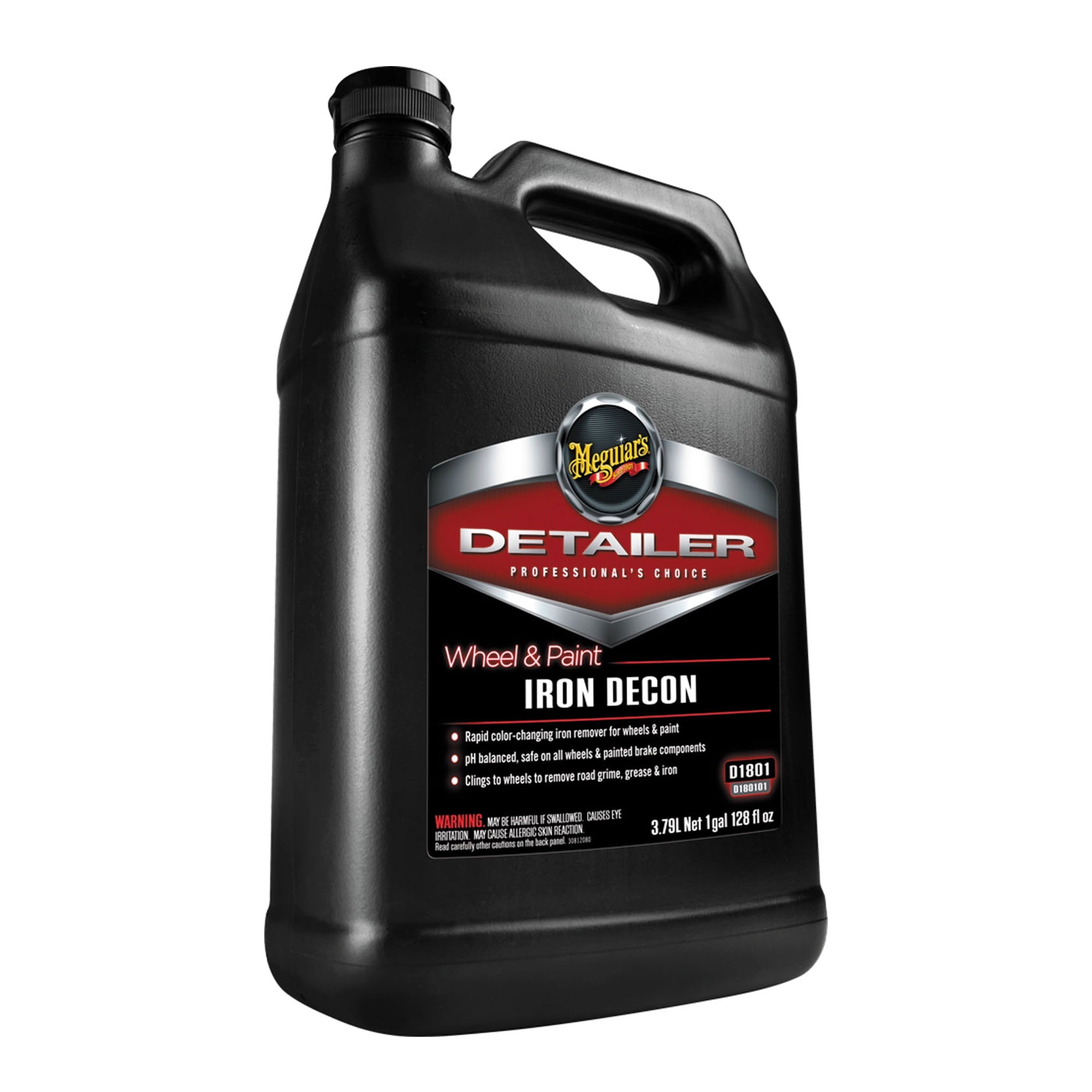 Meguiars D180101 1 Gallon Wheel Paint Iron Decon Pro Strength Particle Remover