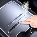 Mowlicas Smart Aroma Diffuser USB Hub with Fragrance Cologne, Retractable Fast Charger with Air Fresheners is Necessary Tesla Model Y 2024/2023/2022/2021 & Model 3 2023/2022/2021 Accessories