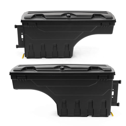 PIT66 Storage Box Fit for 15-21 Chevy Chevrolet Colorado / GMC Canyon Right Passenger+Driver Tool Box Case