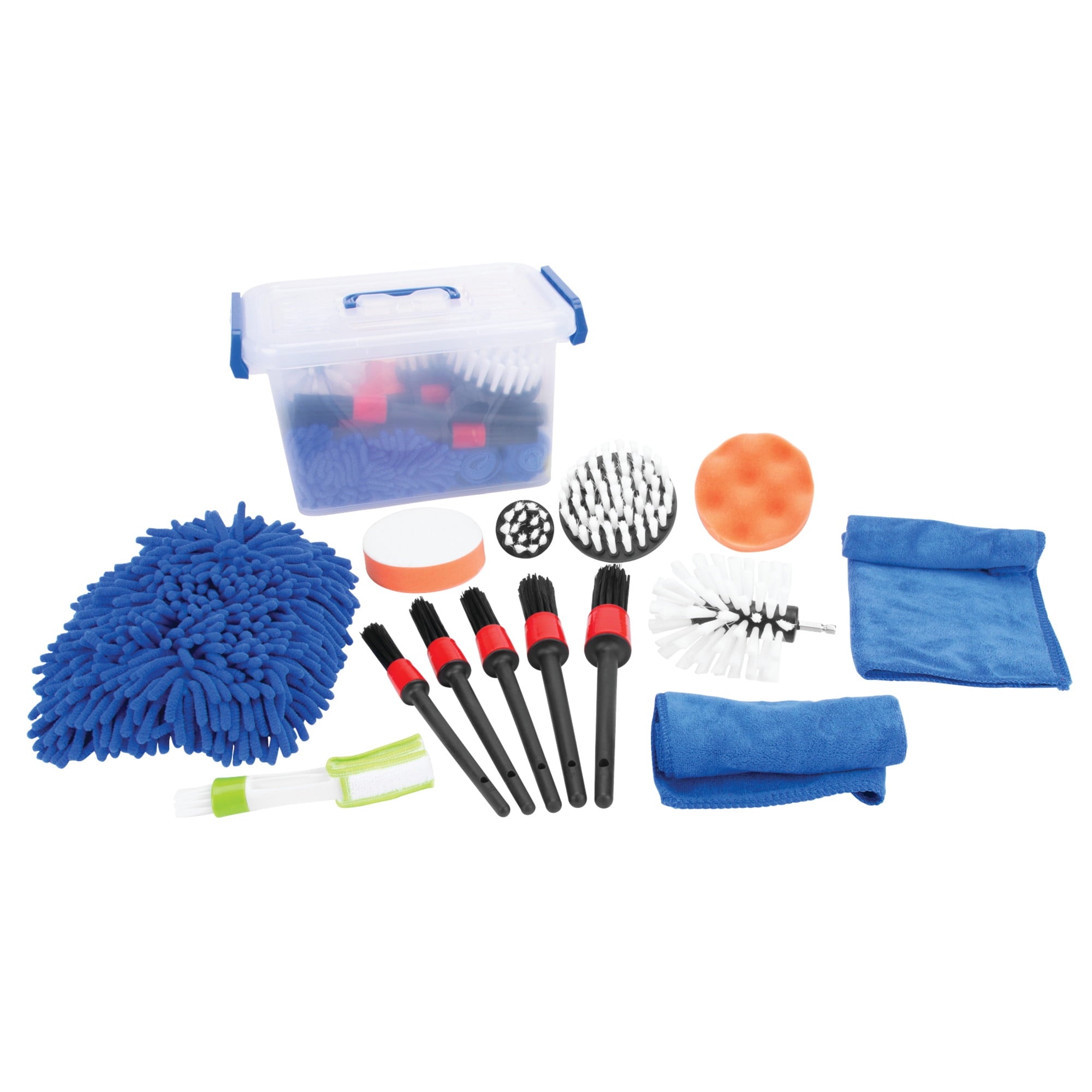 Performance Tool W4992 Ultimate Car Wash Kit (16 Pieces) - The Complete Solution for a Sparkling Clean Car