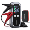 7000A Jump Starter Pack for Car, 12V Portable Jumper Starter (up to All Gas 8.0L Diesel Engine) with LCD Display, Jump Box Charger with Lithium Battery, QC3.0 & 4 LED Light Modes