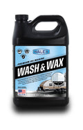 Walex Premium RV & Marine Wash & Wax - Advanced Polymer Technology Cleans, Shines and Protects In One Easy Step, High Foaming Formula Creates Hydrophic  Layer - 1-Gallon