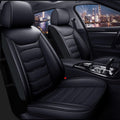 Seat Cover Fit for Subaru Forester 2014-2026 Waterproof Car Seat Covers Full Set 5 Seats Faux Leather Car Seat Cushion Protector Compatible Airbag,Black