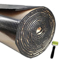 Self-Adhesive Fire Heat Sound Deadener Insulation Mat: Car Hood Engine KIT 4x6