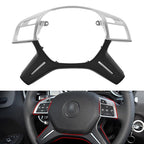 Steering Wheel Trim Panel For Mercedes ML GL GLS W166 W204 W212 Car Steering Wheel Center Bezel Cover Trim Interior Accessories