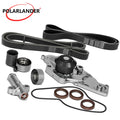 Timing Belt and Water Pump Kit - Compatible with 2003-2018 Honda Accord Crosstour Pilot Odyssey Ridgeline Acura MDX RDX RL TL TSX ZDX Saturn Vue 3.0L 3.2L 3.5L 3.7L V6 2004 2005 2006 2007 2008 2009