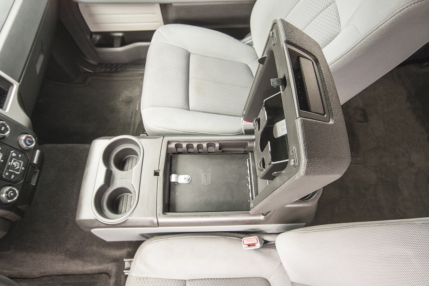 Tuffy Security Console for 2009-2014 Ford F150 XLT, Black