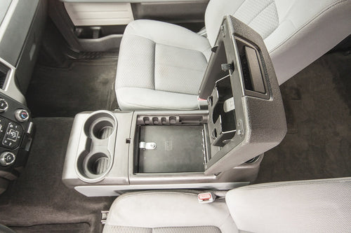 Tuffy Security Console for 2009-2014 Ford F150 XLT, Black