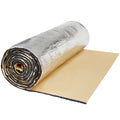 Unique Bargains 6mm 236mil Automobile Car Audio Sound Deadener Heat Insulation Dampening Mat 10.76sq.ft