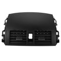 Unique Bargains Car Air Vent Panel Assembly Front Center Dashboard A/C Outlet Vent Panel Fit for Toyota Corolla - Pack of 1 Black
