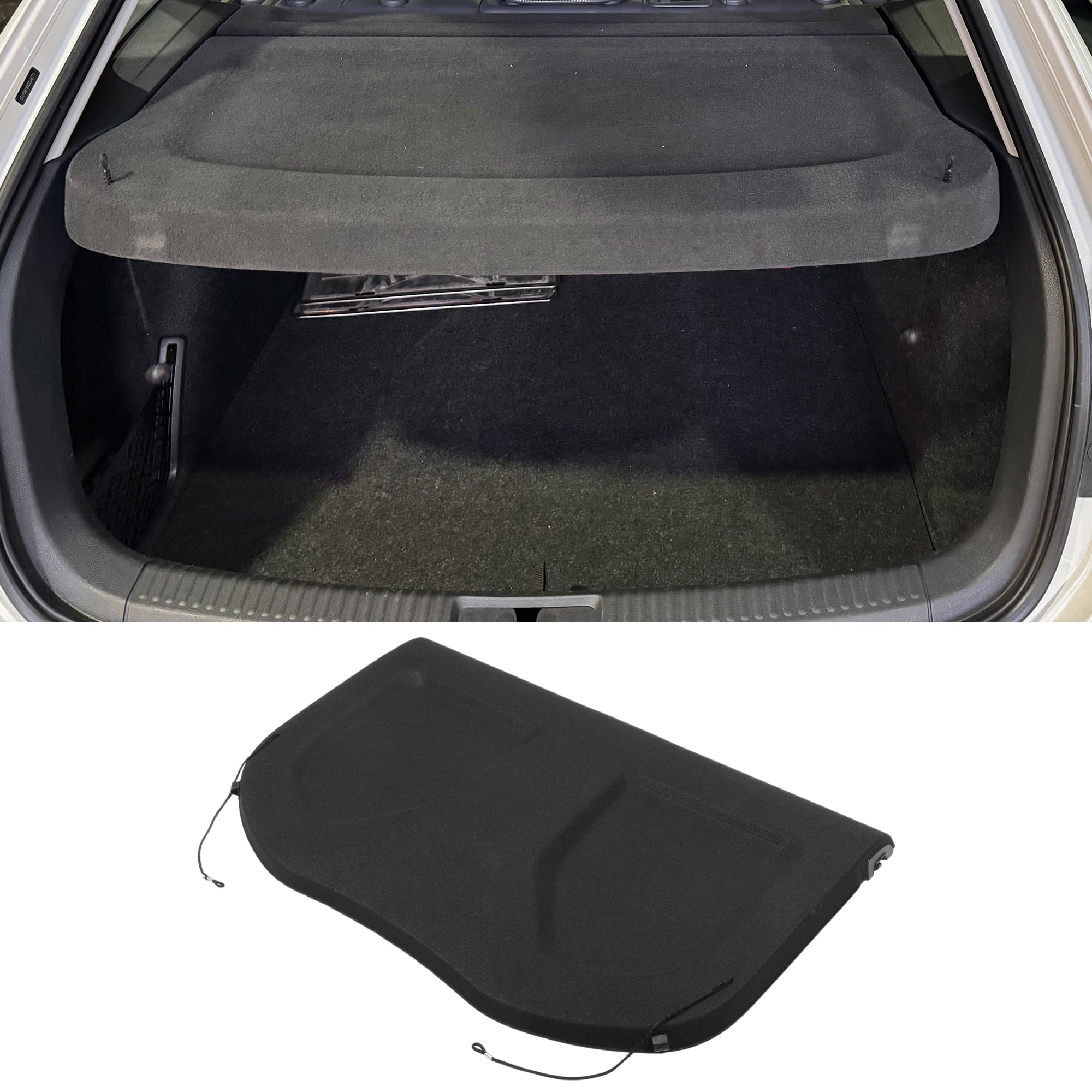 Unique Bargains Car Cargo Cover Board for Toyota CHR 2016-2021 Parcel Shelf Boot Load Cover Tonneau Shield Parcel Shelf Shade Tonneau Privacy Board Black