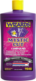 Wizards Products Mystic Cut Polishing Compound Car Scratch Remover for Car Detailing, 32 fl oz