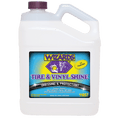 Wizards Tire and Wheel Vinyl Shine - Dressing and Protectant Spray - Professional Automotive Detailing Spray Bottle Refill - Cleans and Protects Tires, Wheels and Trim - 1 Gallon