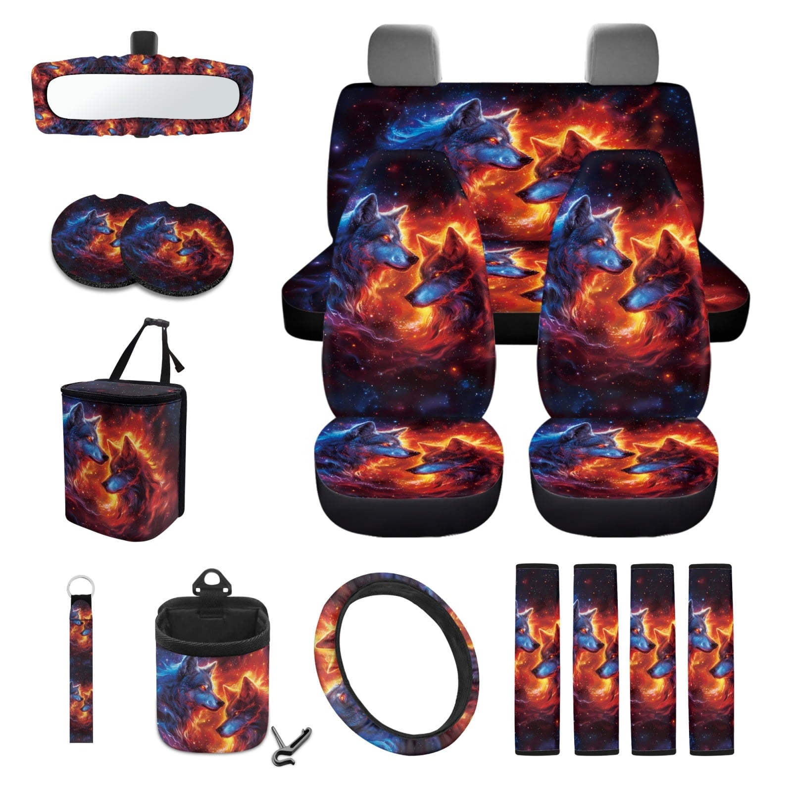 Motivo™ Xoenoiee American Sunflower Cow Print