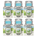 Yankee Candle Car Jar Ultimate, Clean Cotton, 0.96 oz (Pack of 6)
