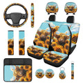 Motivo™ Yuyamidu Highland Cow Auto Seat