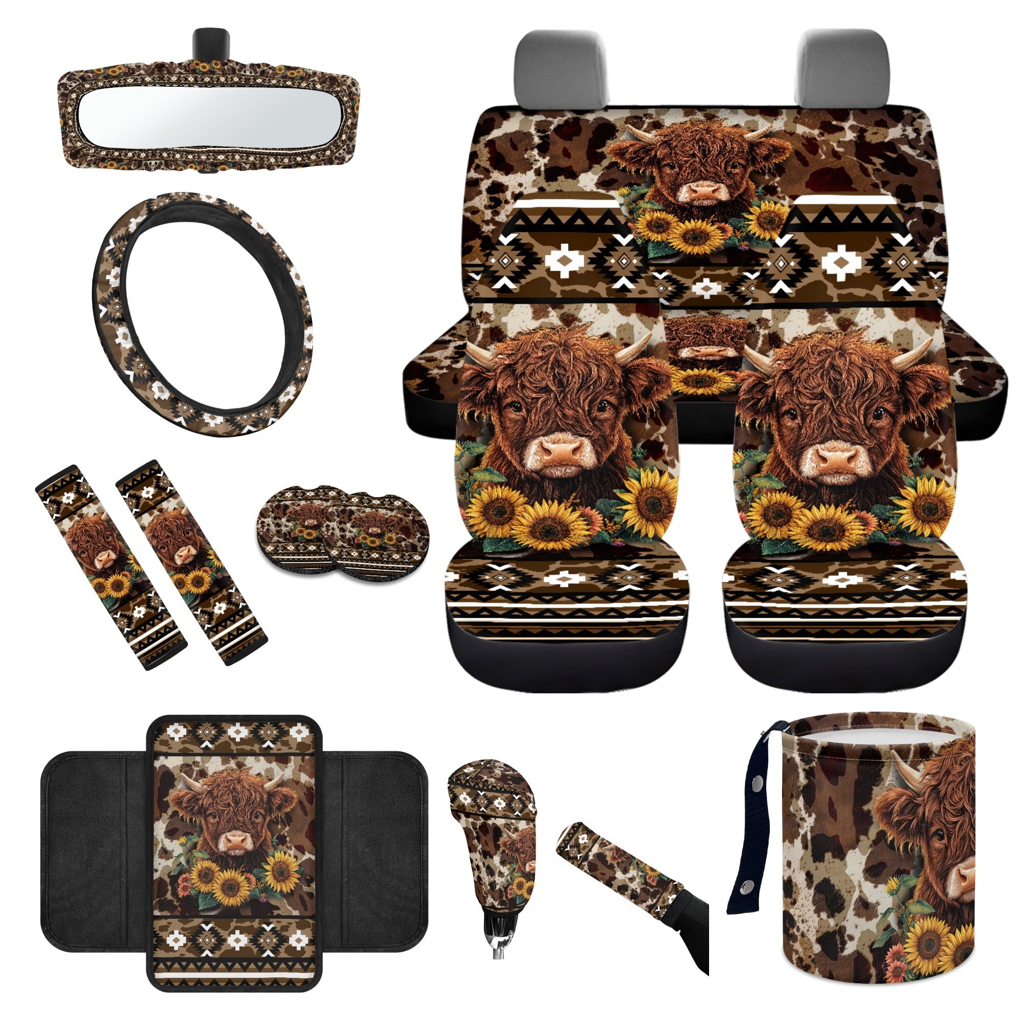 Motivo™ Yuyamidu Sunflower Car Seat Covers