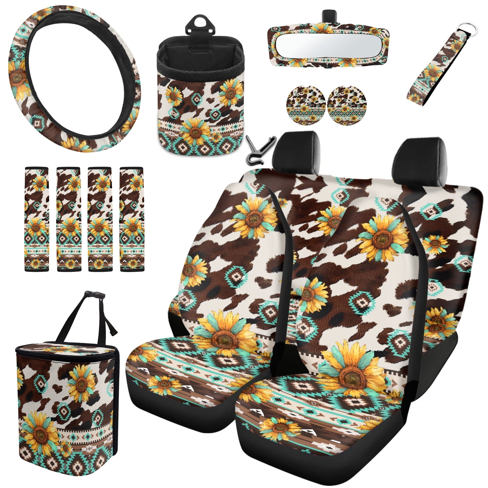 Motivo™ Yuyamidu Rainbow Tie Dye Car