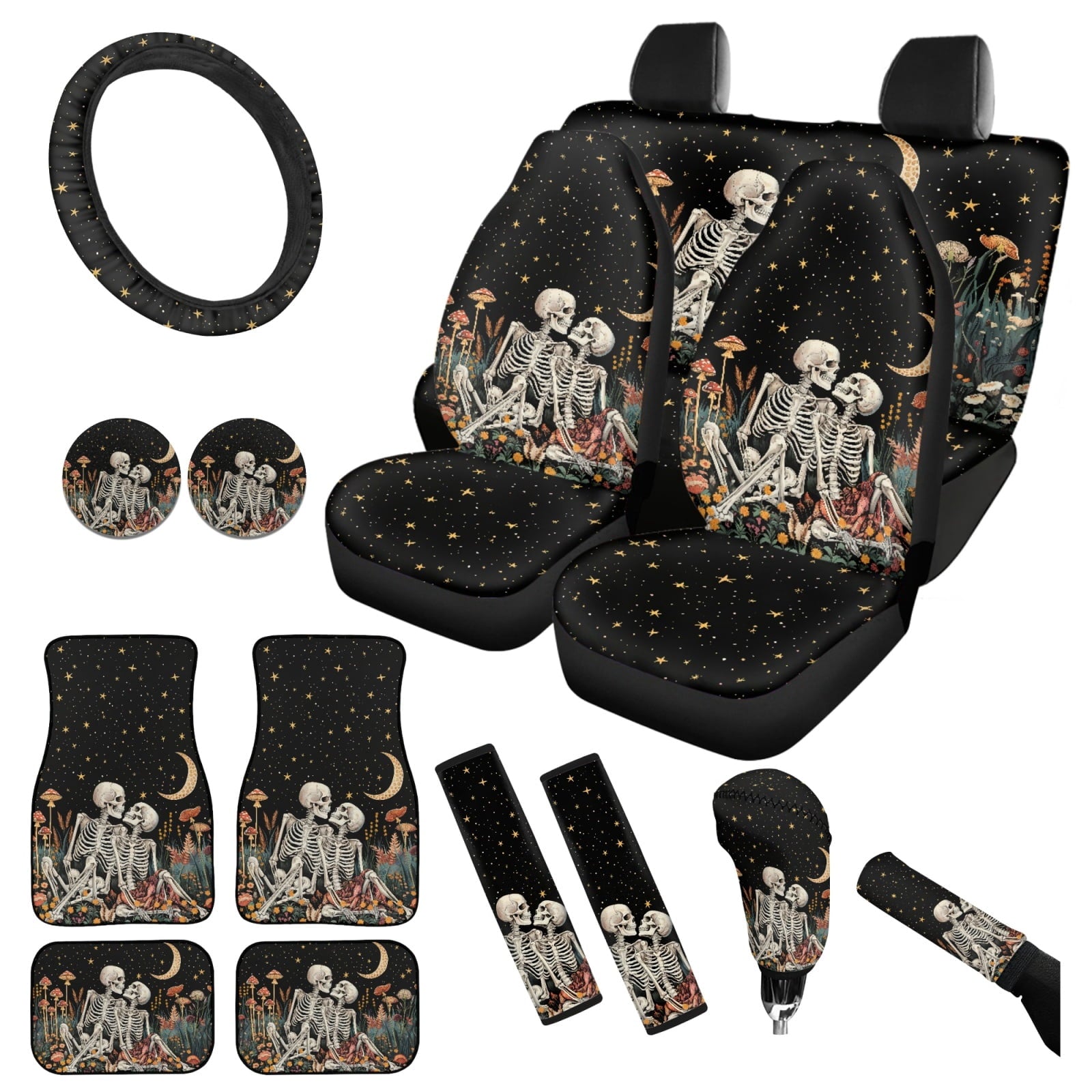Motivo™ Yuyamidu Skull Car Seat Cover