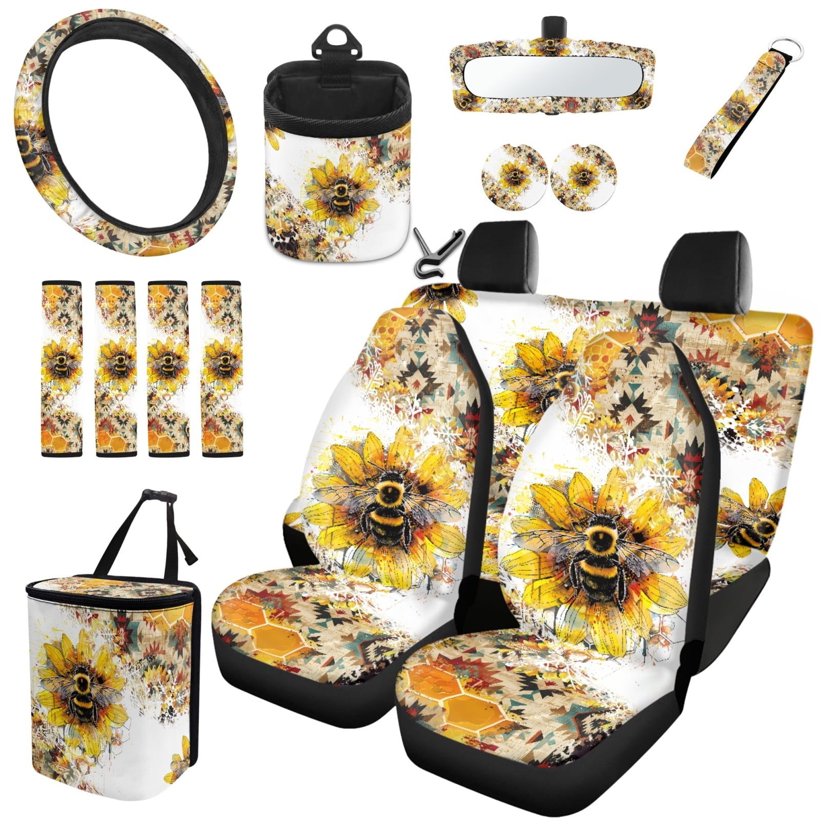 Motivo™ Yuyamidu Rainbow Tie Dye Car