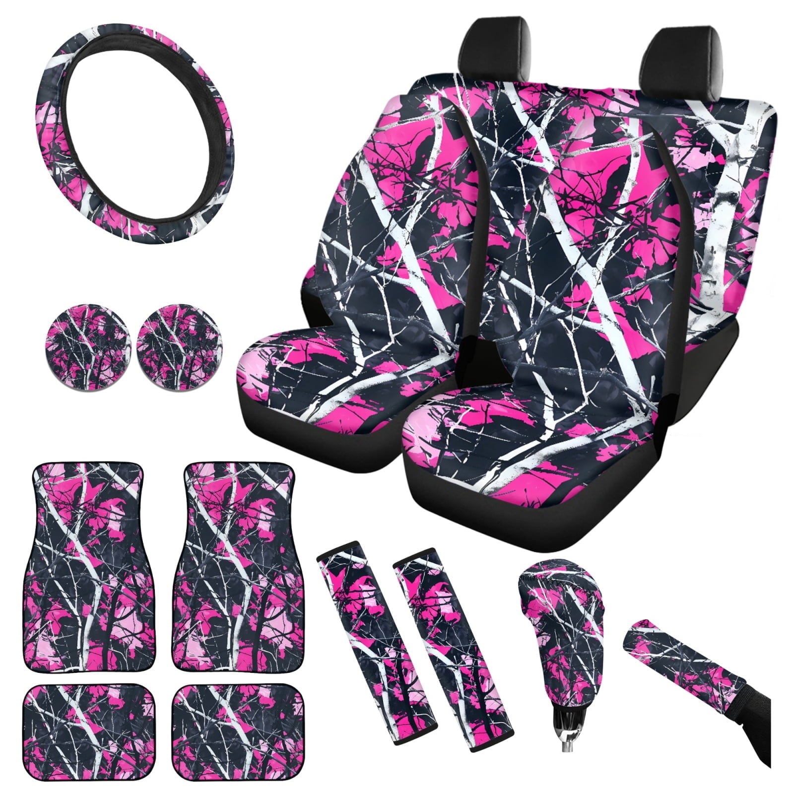Motivo™ Yuyamidu Pink Gothic Car Accessories