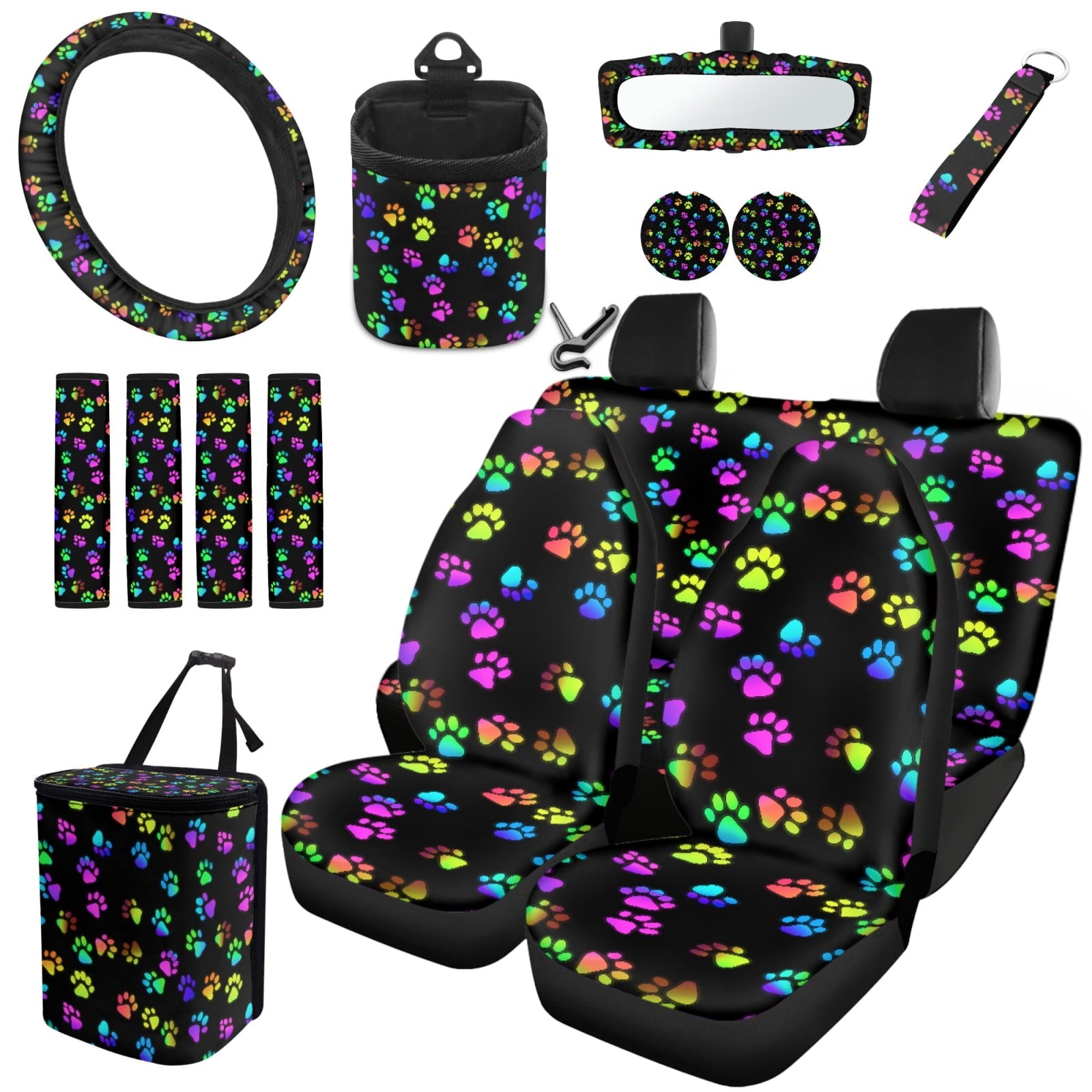 Motivo™ Yuyamidu Rainbow Tie Dye Car