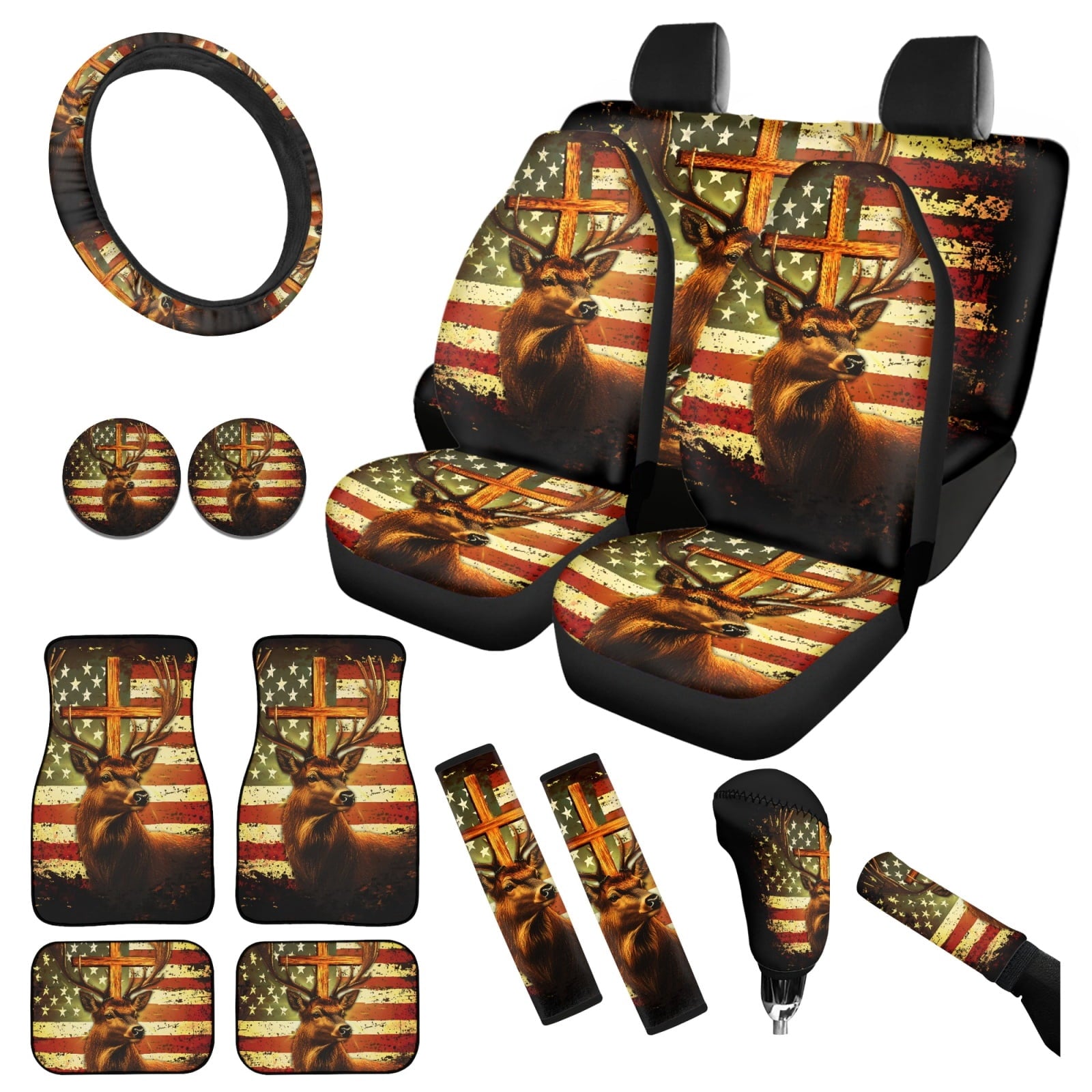Motivo™ Yuyamidu Skull Car Seat Cover