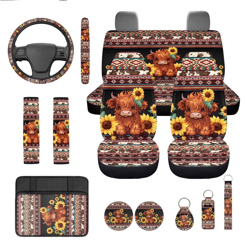 Motivo™ Yuyamidu Cute Highland Cow Car