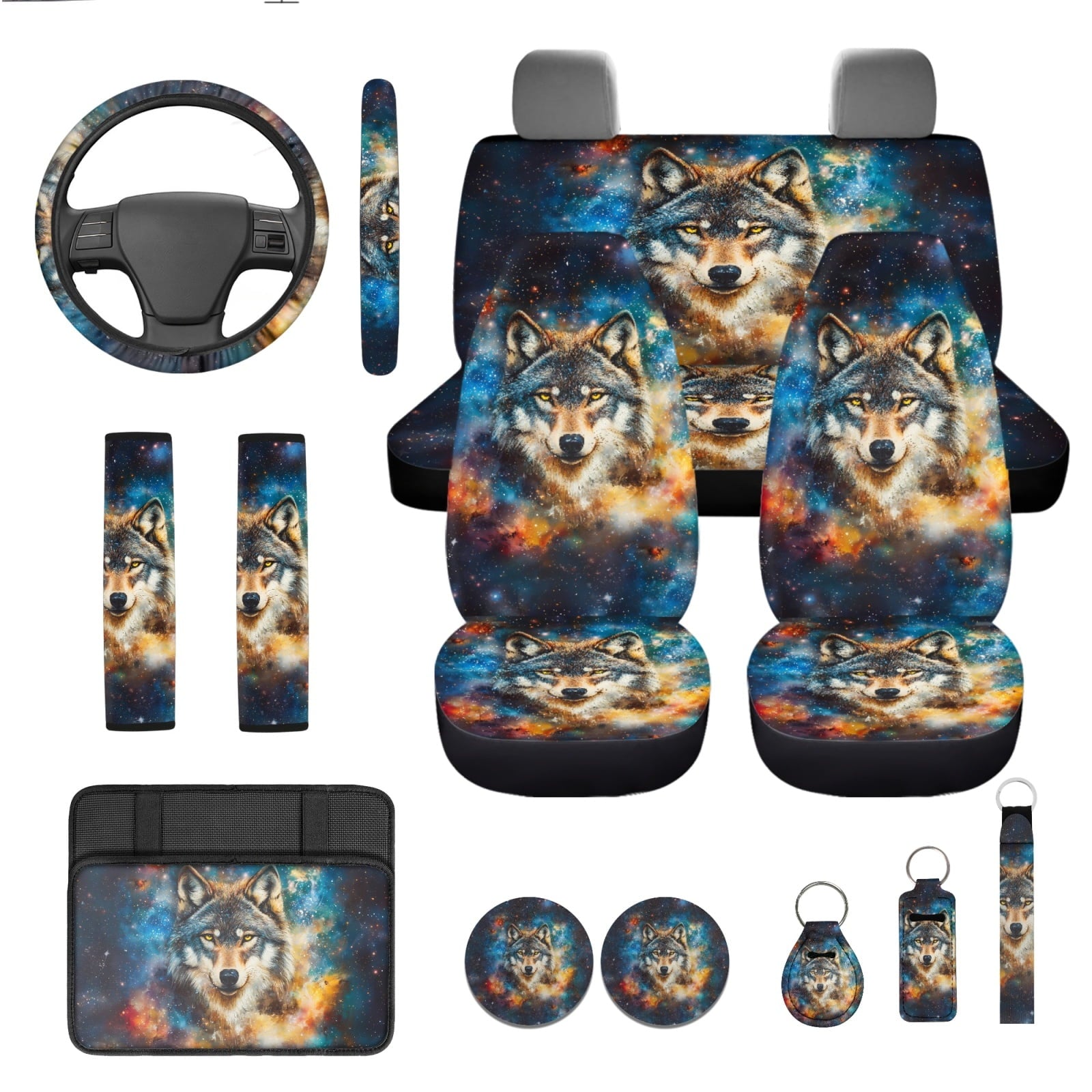 Motivo™ Yuyamidu Blue Wolf Car Seat