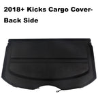 Fit 2017-2024 Nissan Kicks Non-retractable Cargo Cover for 2017 2018 2019 2020 2021 2022 2023 2024  Nissan Kicks SUV Rear Trunk Privacy Shade Accessory, Black