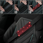DEA 12 Pcs Bling Car Accessories Set for Women Car Floor Mats Full Set Steering Wheel Cover Seat Belt Covers Coasters Universal Fit Car SUV Truck Van Silver