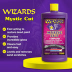Wizards Products Mystic Cut Polishing Compound Car Scratch Remover for Car Detailing, 32 fl oz