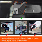 Mangoal 4K Dash Cam Custom Fit for Ford Mustang S550 2015-2021(No a Big Cover), EcoBoost Premium Convertible GT Premiun Mach Fastback (Model B), OEM Look, WiFi & App, GPS, 64GB Card