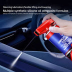 Glodway Automotive Window & Track Dry Lube，Window Door Silicone Seal Lubricants,Noise Reduction,10 oz，3 pack