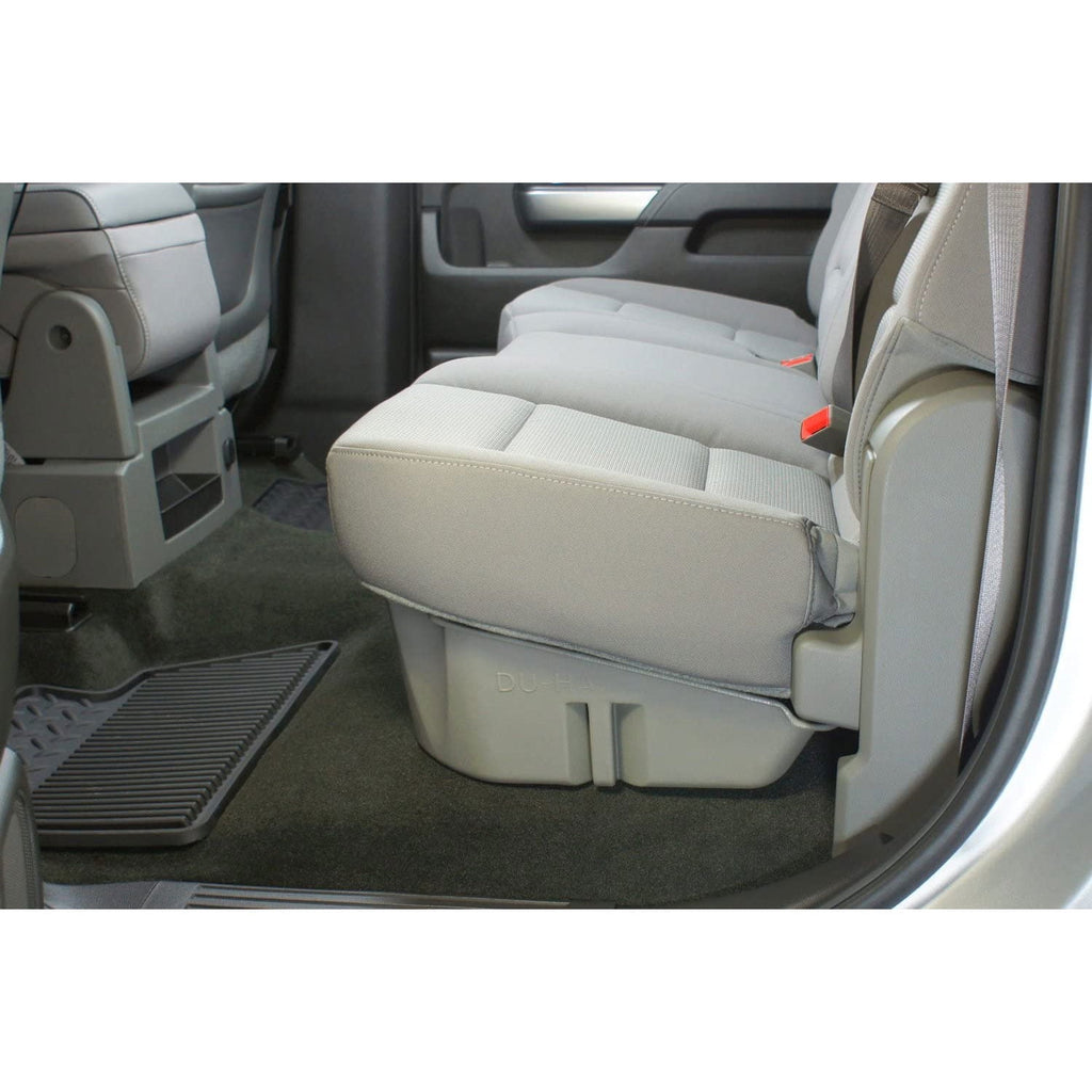 DU-HA 2014-18 Light Duty Under Seat Cab Storage Organizer for Select Trucks, Tan