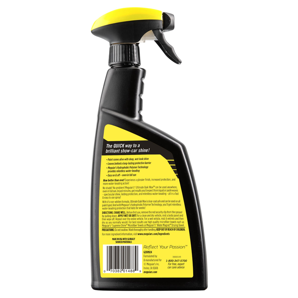 (4 pack) Meguiar's Ultimate Quik Wax, G200924, 24oz